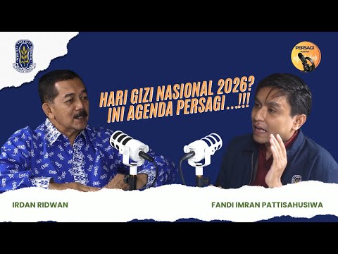 Hari Gizi Nasional 2026?? Ini Agenda PERSAGI Provinsi Bengkulu!!! | PERSAGI Provinsi Bengkulu PODCAST Eps. 16